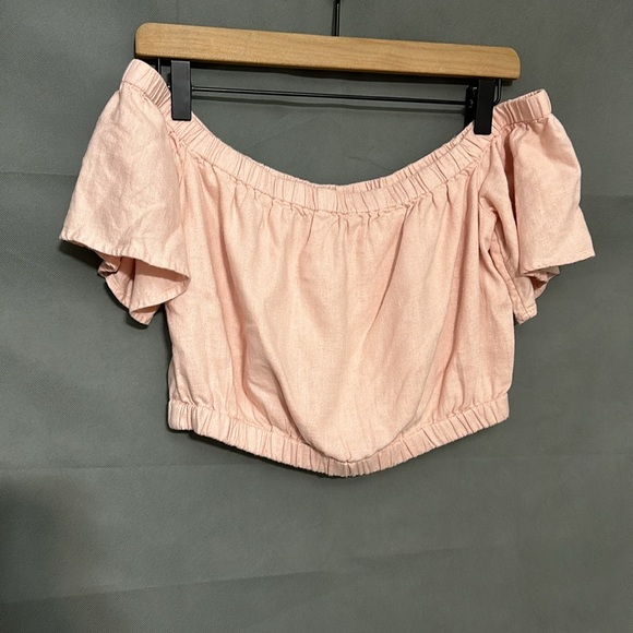 Abercrombie & Fitch Off The Shoulder Crop - Picture 4 of 6